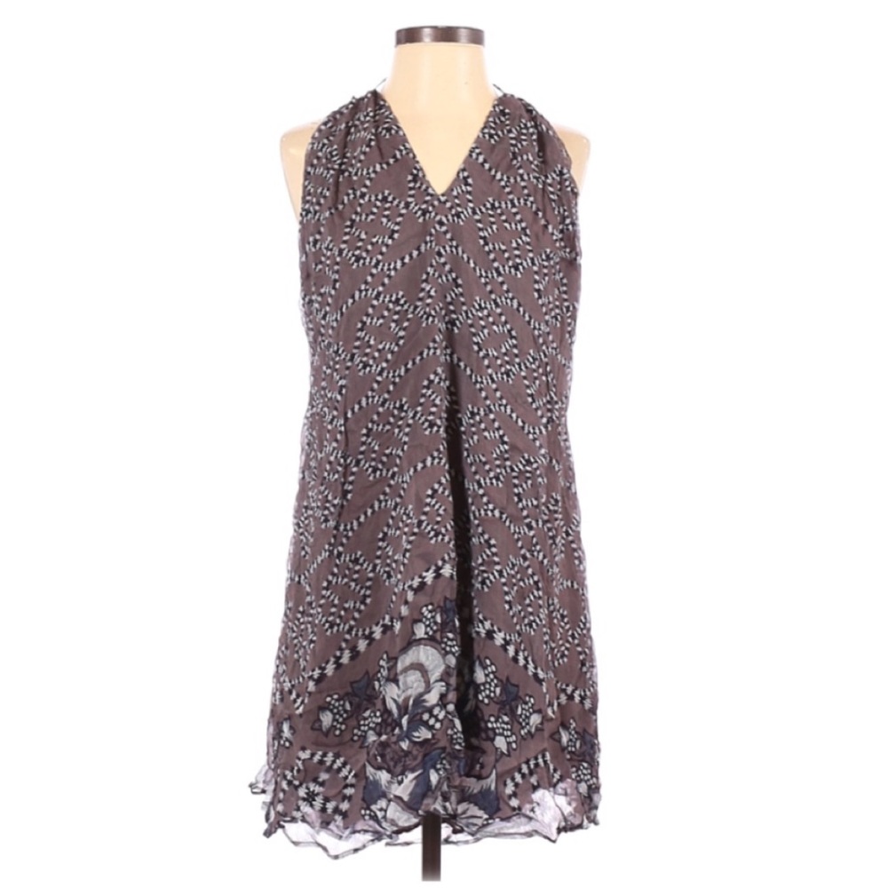 Jetset Diaries La Cucaracha Mini Trapeze Dress Grey Purple TJD Revolve - Picture 7 of 8